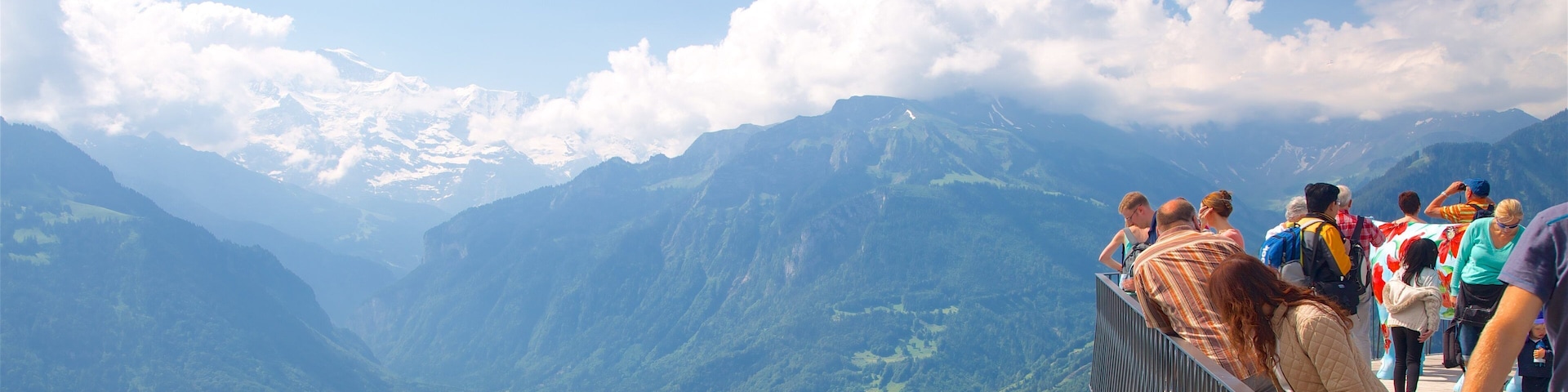 Switzerland featuring views, landscape views and tranquil scenes