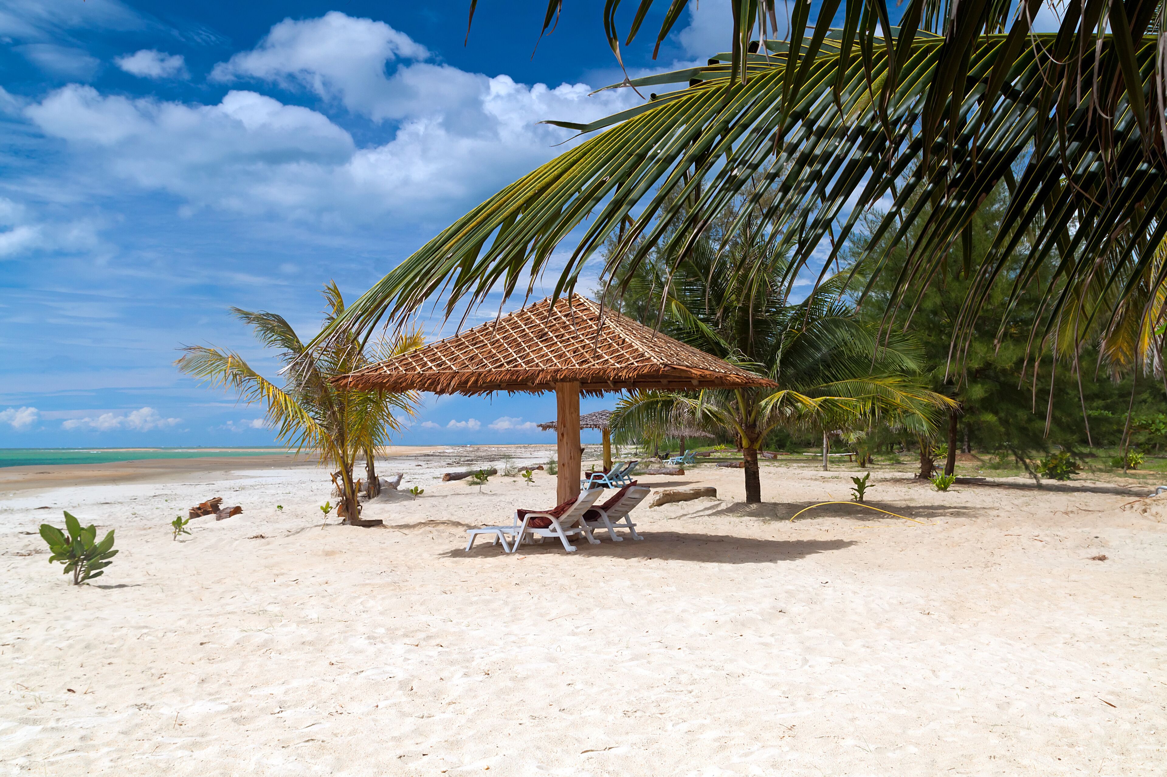 Beautiful tropical beach in Thailand