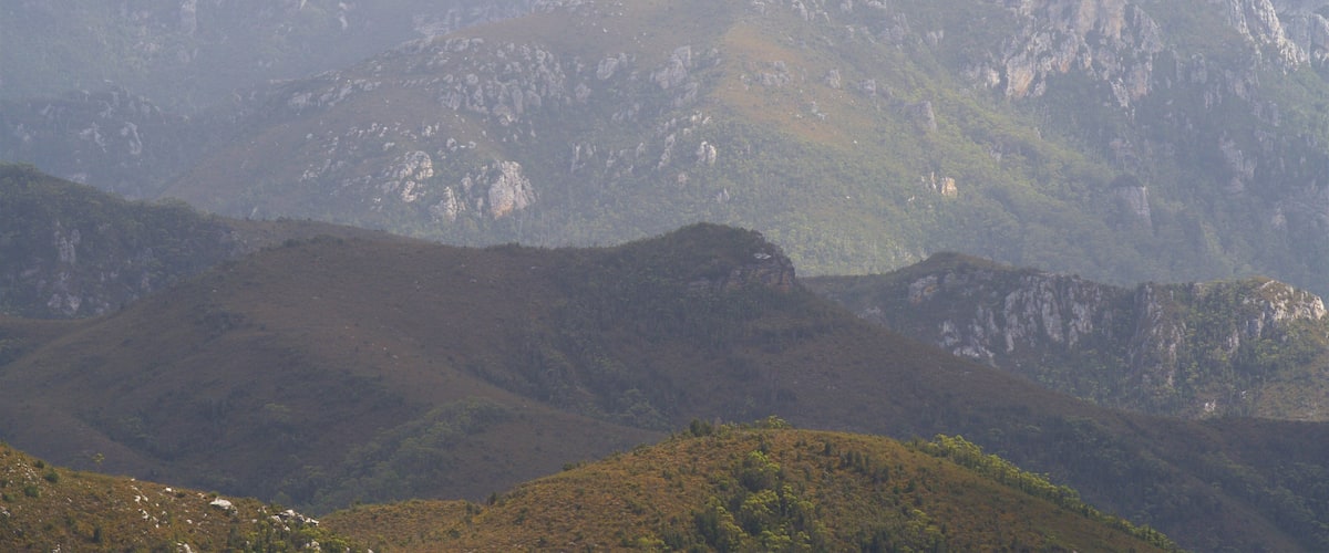 Midlands featuring landscape views, mist or fog and mountains