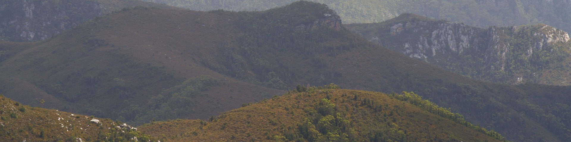 Midlands showing mist or fog, mountains and landscape views