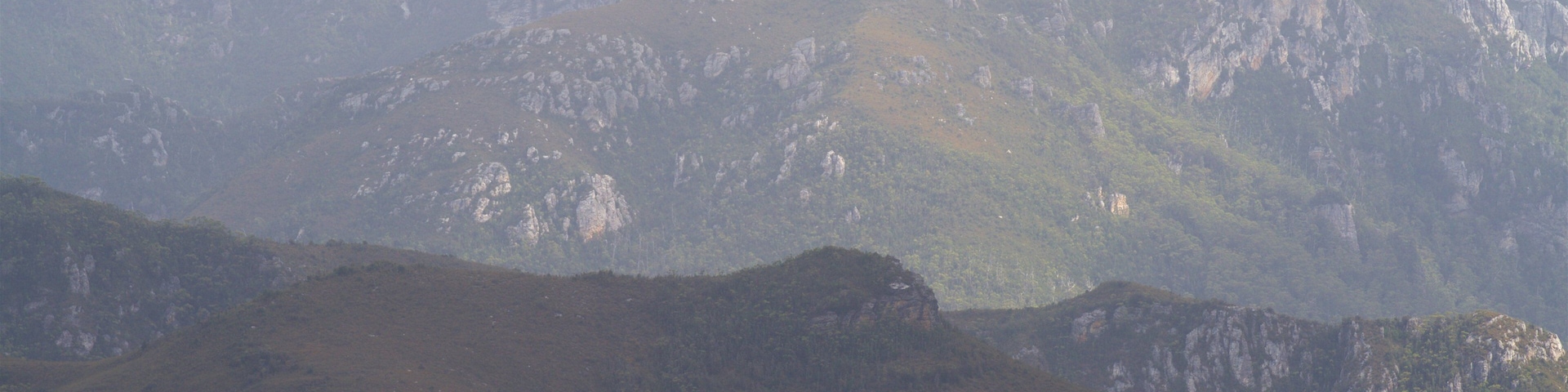 Midlands caracterizando montanhas, neblina e paisagem