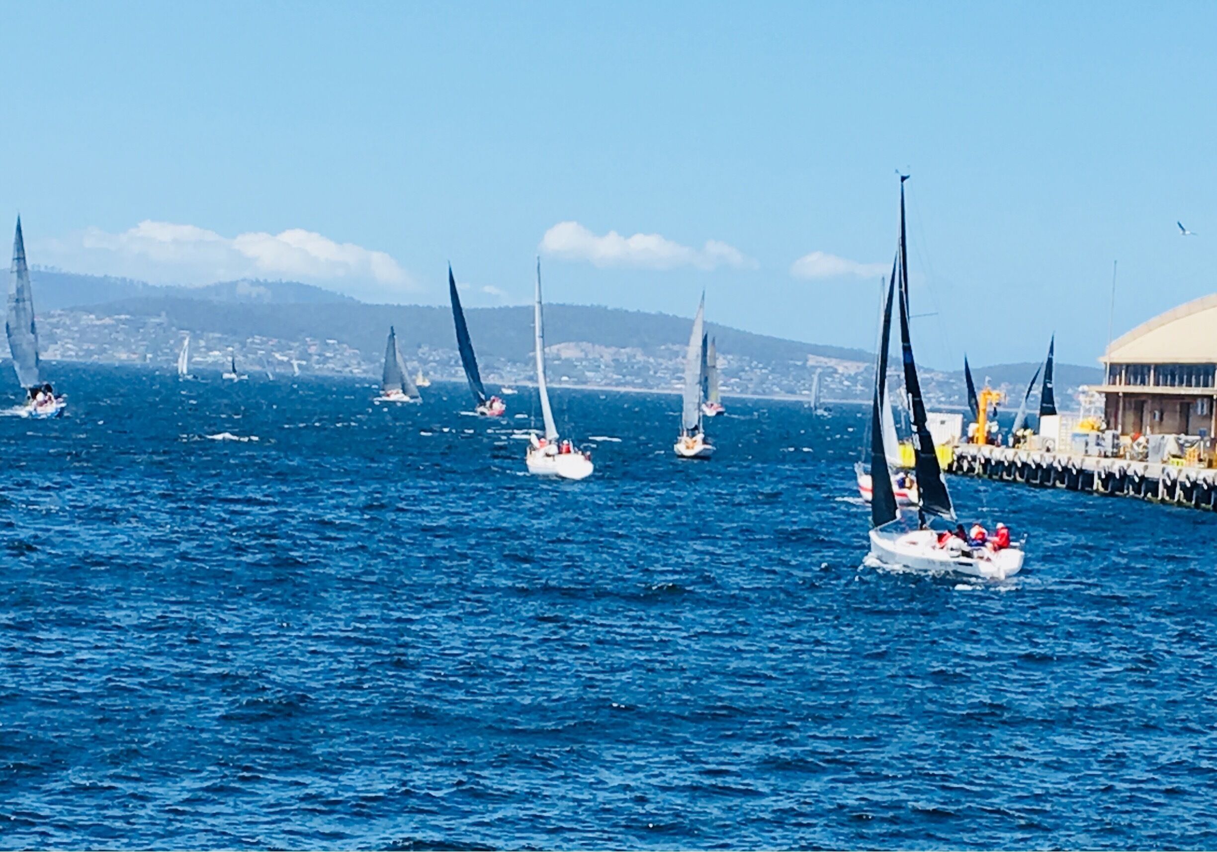 Hobart is a vibrant little city with a lot to offer from city walks, kayaking, hikes up Mt Wellington, Salamanca Markets and great food! 