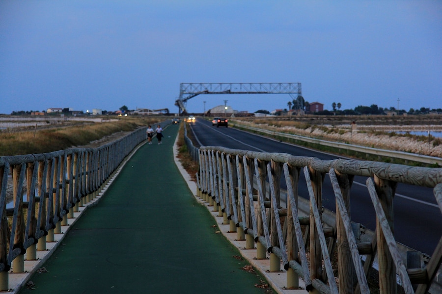 scene from a little town of south Italy, Trinitapoli