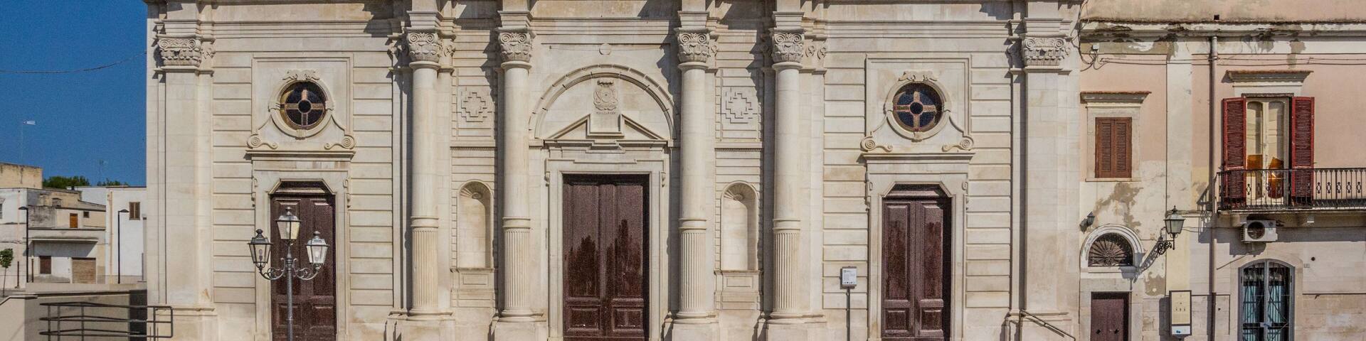Trinitapoli, Italy, Piazza Umberto I