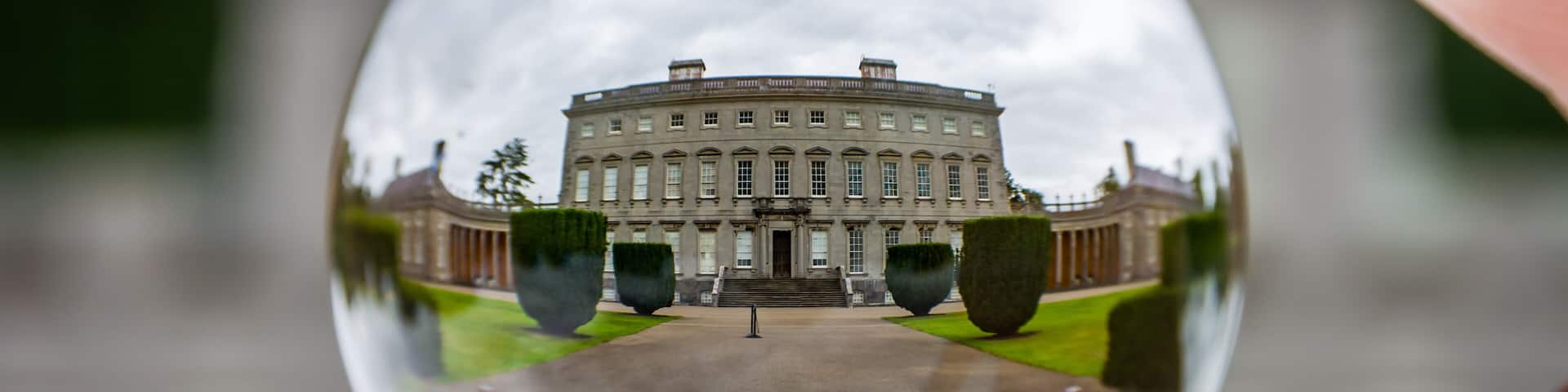 Glass Sphere Unique Perspective Architecture Celbridge Ireland Castletown House