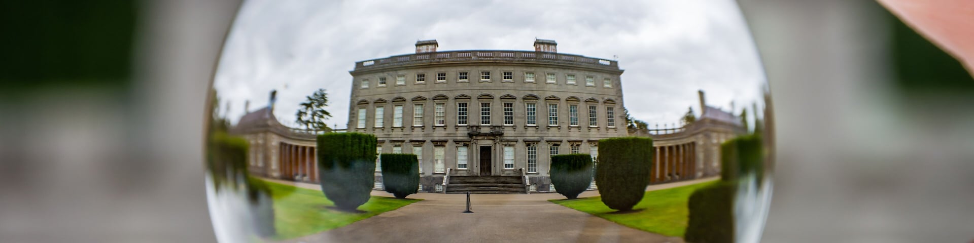Glass Sphere Unique Perspective Architecture Celbridge Ireland Castletown House