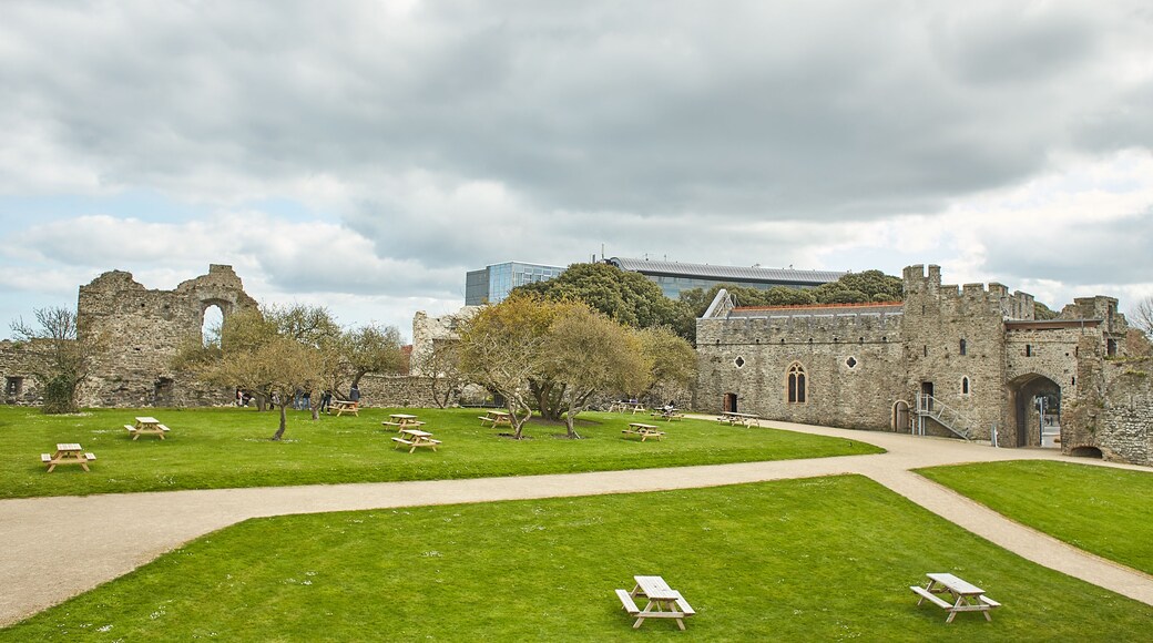 Swords Castle Is A Historic building That Is Located in Swords, Dublin, Ireland. Travel place landmark.