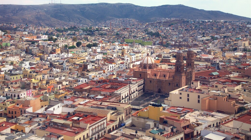 Zacatecas which includes landscape views and a city