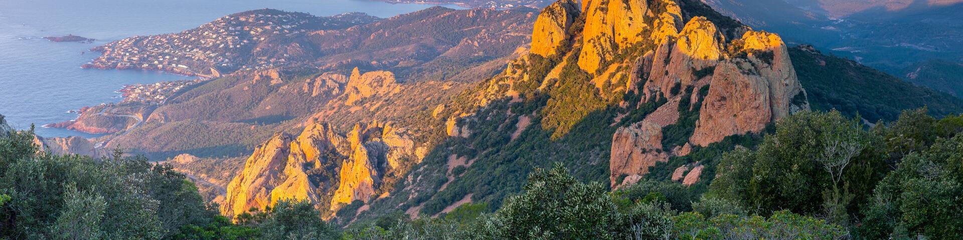 Randonnée autour du Pic du Cap Roux dans le sud de la France