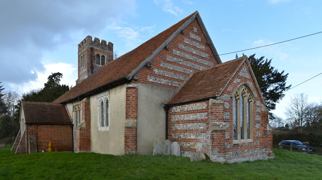 St Stephen's Church, Up Nately, viewed from the North-west.