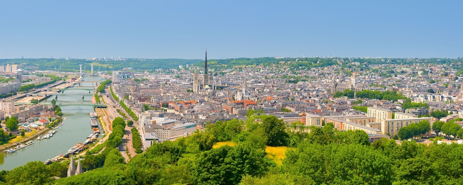 Panorama of Rouen