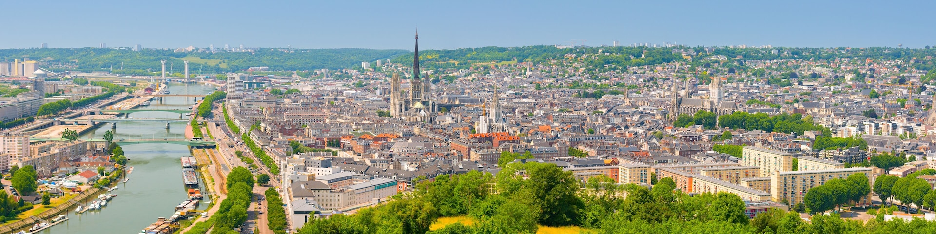 Panorama of Rouen
