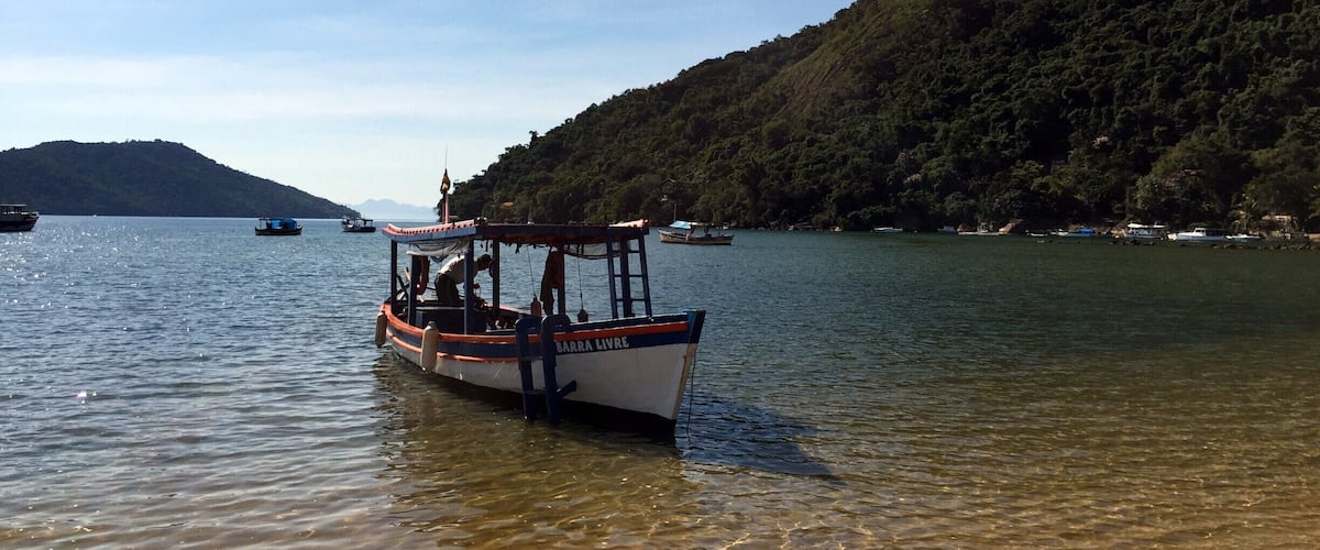 Our boat to Saco do Mamangua. #waterlust