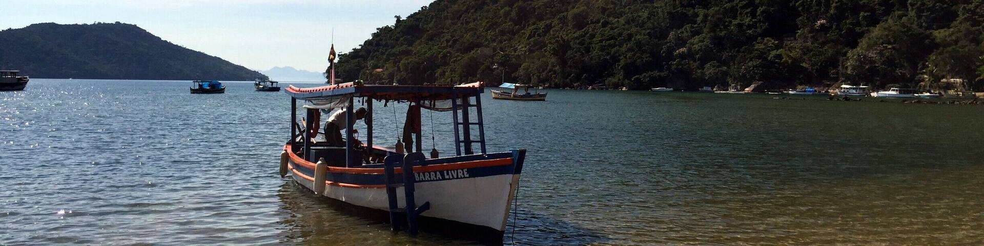 Our boat to Saco do Mamangua. #waterlust