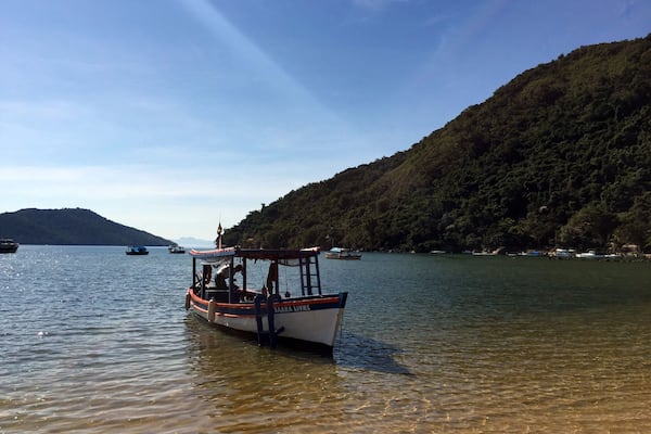 Our boat to Saco do Mamangua. #waterlust
