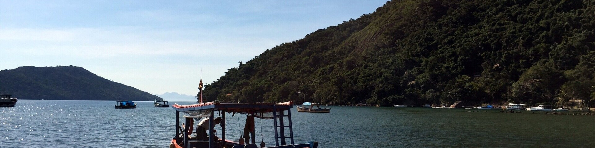 Our boat to Saco do Mamangua. #waterlust