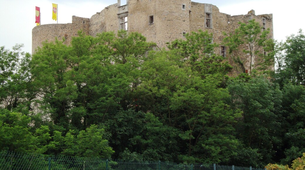 Montrond-les-Bains (Loire, Fr) château (ruine).