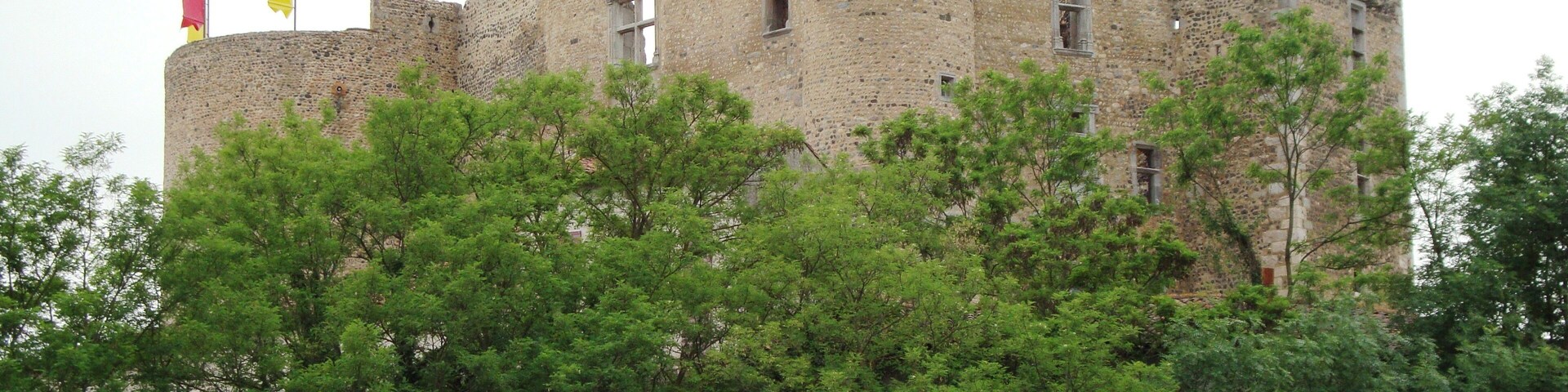 Montrond-les-Bains (Loire, Fr) château (ruine).