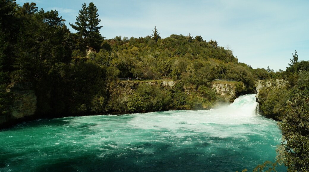When you will be near Taupo donât forget to stop on the Huka Falls. Choose a trail for a walk or biking alongside the falls. It is perfect place for a picnic, so take something delicious to eat!