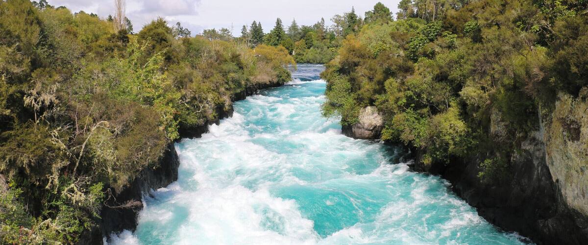 Massive fast flowing River in Taupo. There is a lovely river walk you can take and walk here from the centre of Taupo, approx 50mins walk, very steep at parts