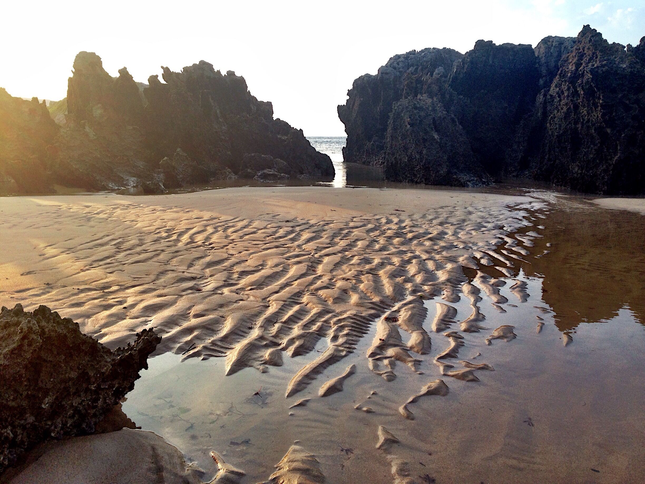 The most beautiful beach.....quiet & it seemed undiscovered, little coves everywhere! 