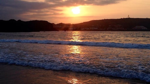 Sunset @ Noia Beach, northern Spain, between San Sebastián & Gijon, absolutely beautiful & underrated.