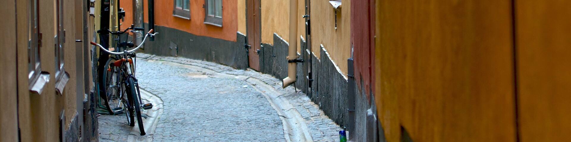 Gamla Stan featuring street scenes and a house