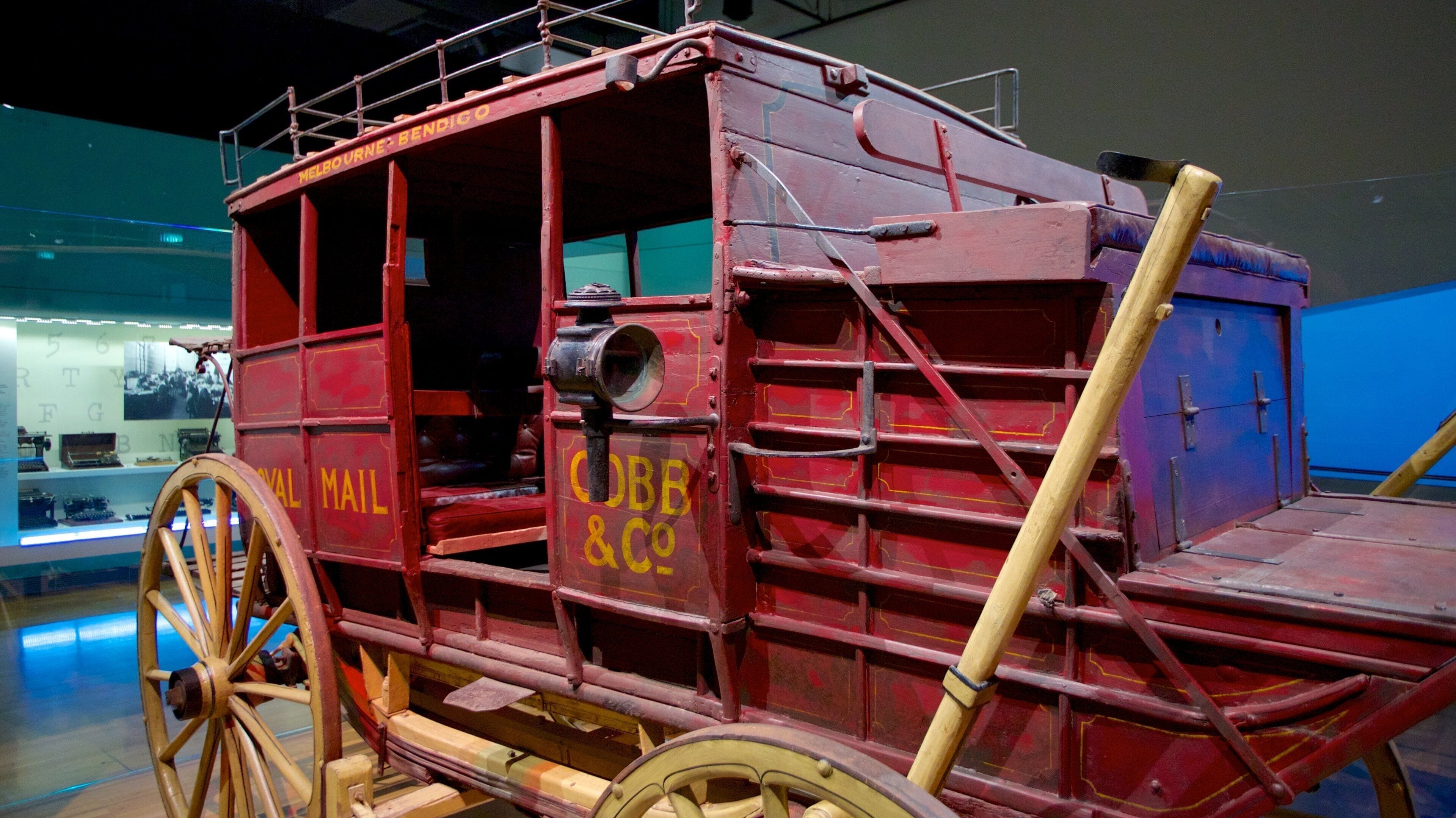 Musée de Melbourne montrant vues intérieures