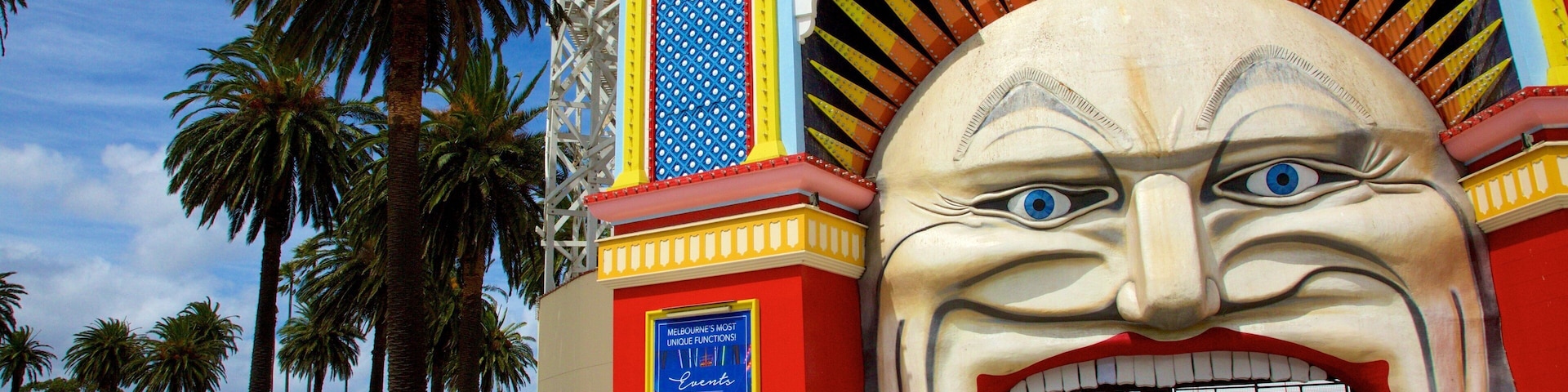 Parque Luna mostrando passeios