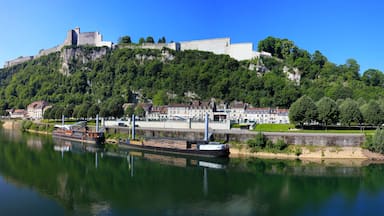La citadelle de Besançon et le doubs