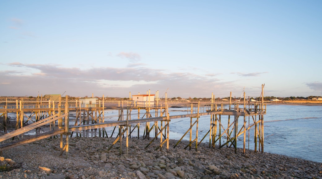 Carrelet plage d'Angoulins Charente Maritime France