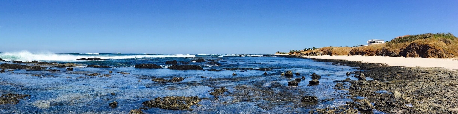 This is the perfect beach for a nice walk before dinner and sunset drinks! #lifeatexpedia #CostaRica #sunset #beach #whitesand