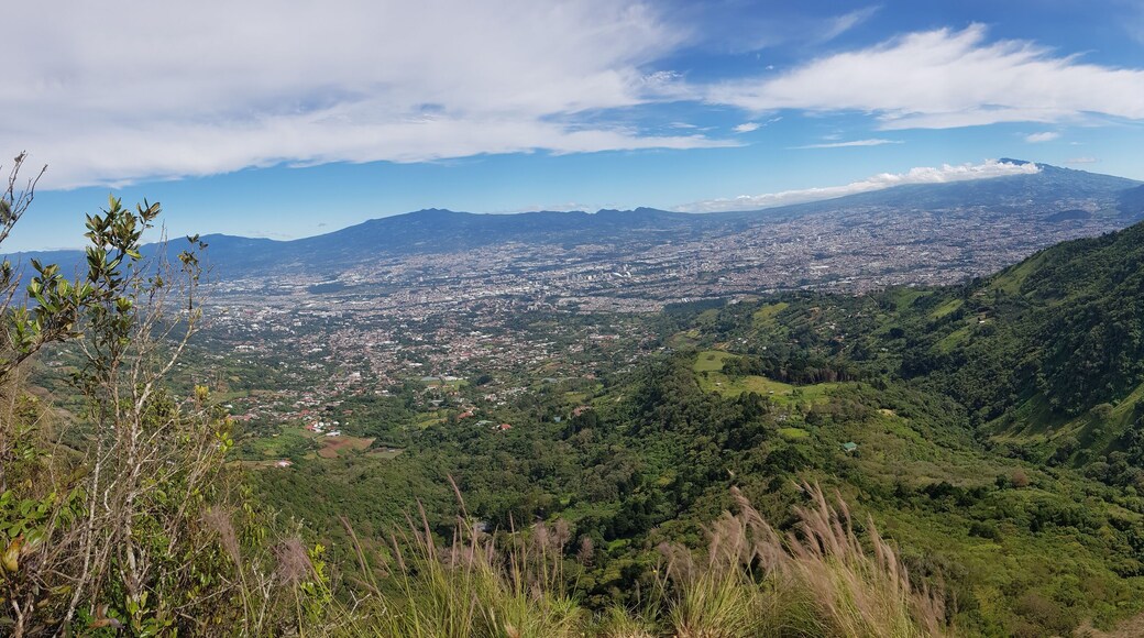 View of the Metropolitan Area of Costa Rica (GAM) from Cerros de Escazu Protected Area