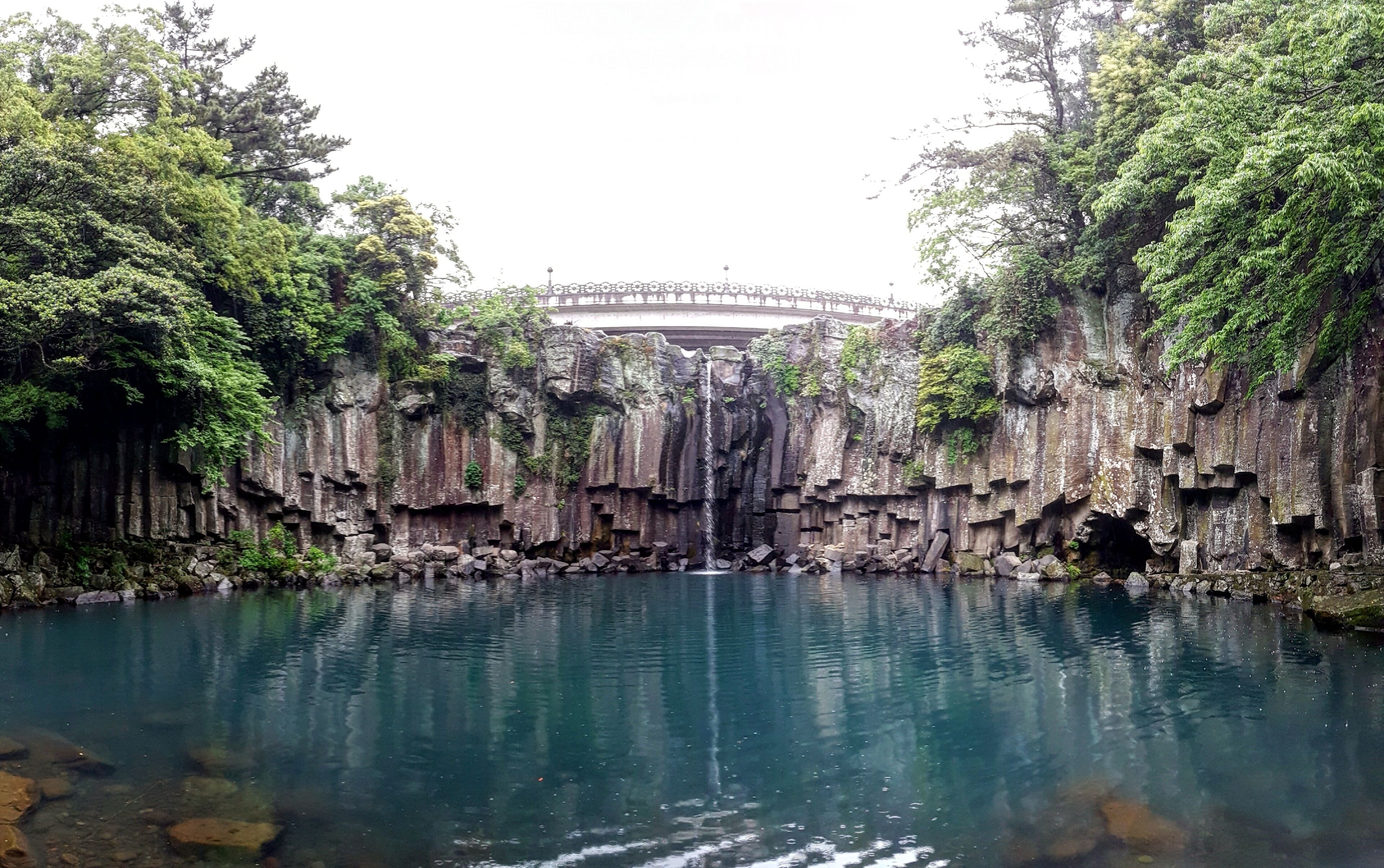 Cheonjeyeon Waterfalls, Jeju Island