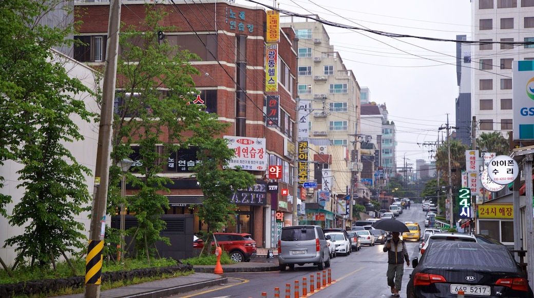 Jeju City featuring a city