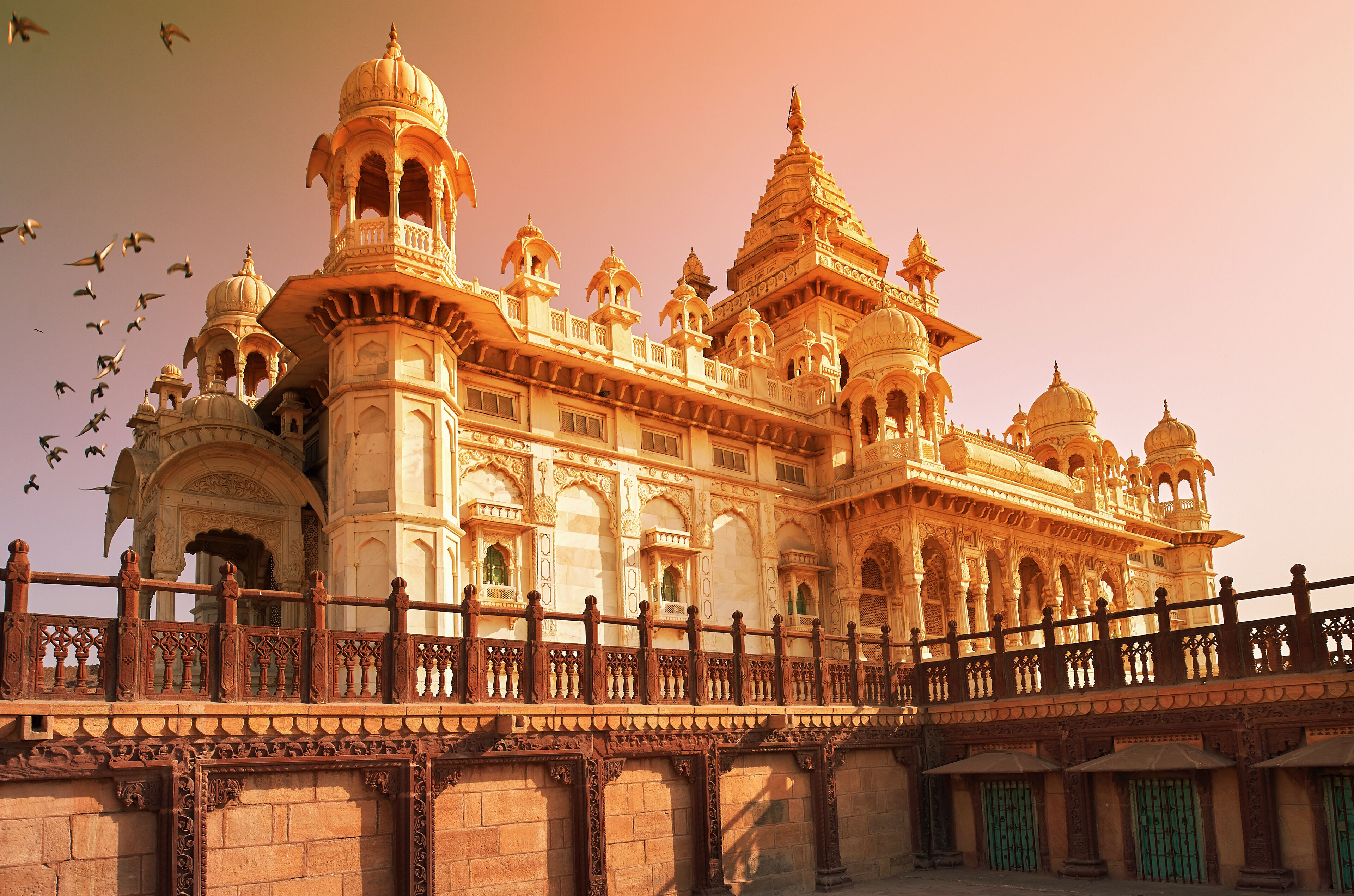 The Jaswant Thada is a cenotaph located in Jodhpur, in the India