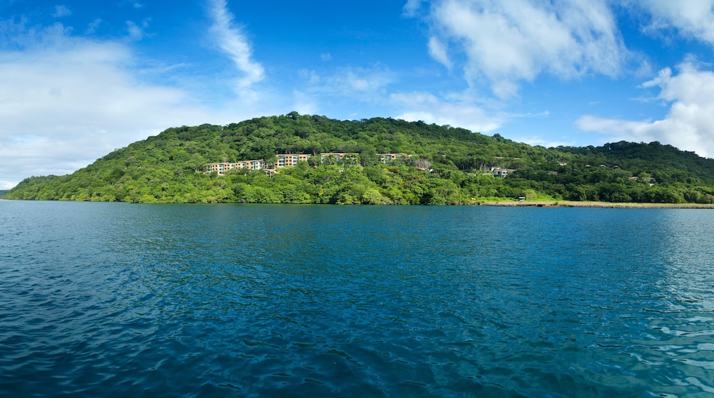 Guanacaste - North Pacific Coast toont een kuststadje, algemene kustgezichten en landschappen