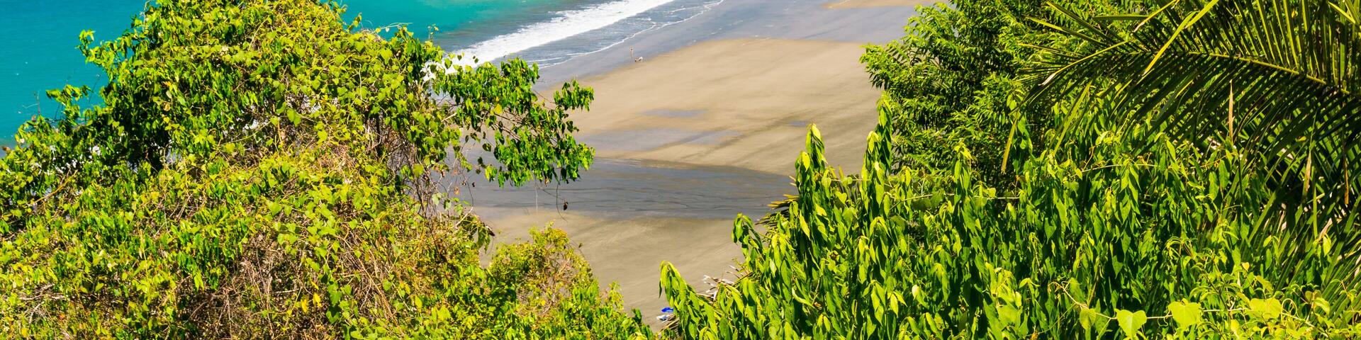 View of Jaco Beach Costa Rica
