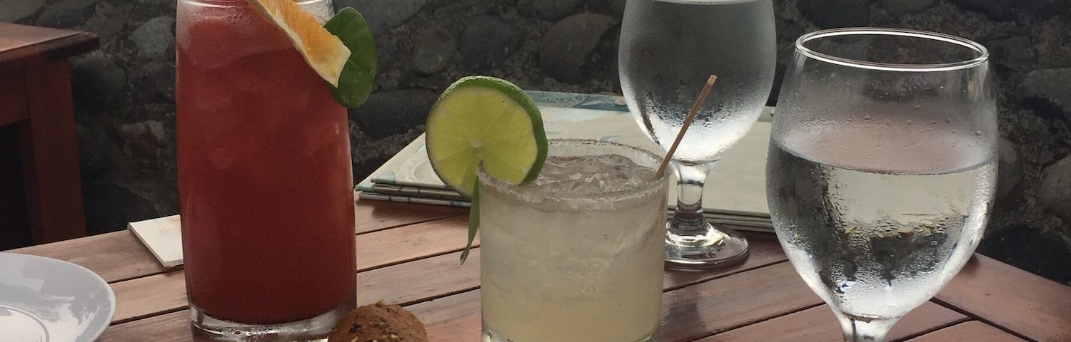 Absolutely delicious food. And the scenery was amazing.