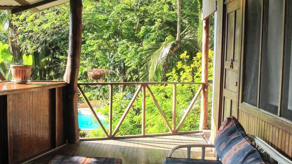Plinio was a garden treehouse, incredibly calm and serene. It was a short drive into Quepos or Manuel Antonio, but luckily we had a rental car. Otherwise, it was a fantastic place to relax and unwind. #hostels