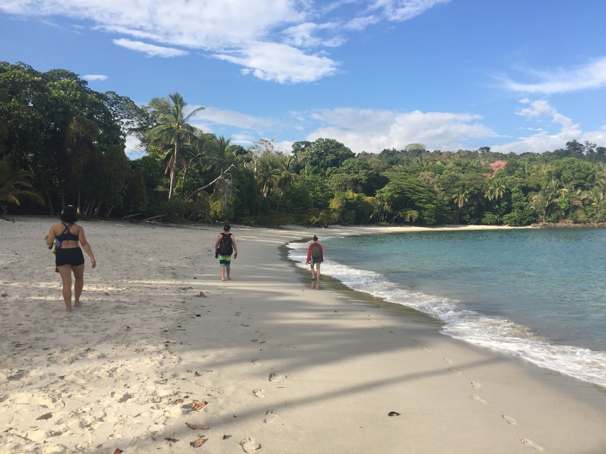 Stay past closing time to get some private beach time. #playamanuelantonio #manuelantonionationalpark #beachbums #CostaRica #puravida