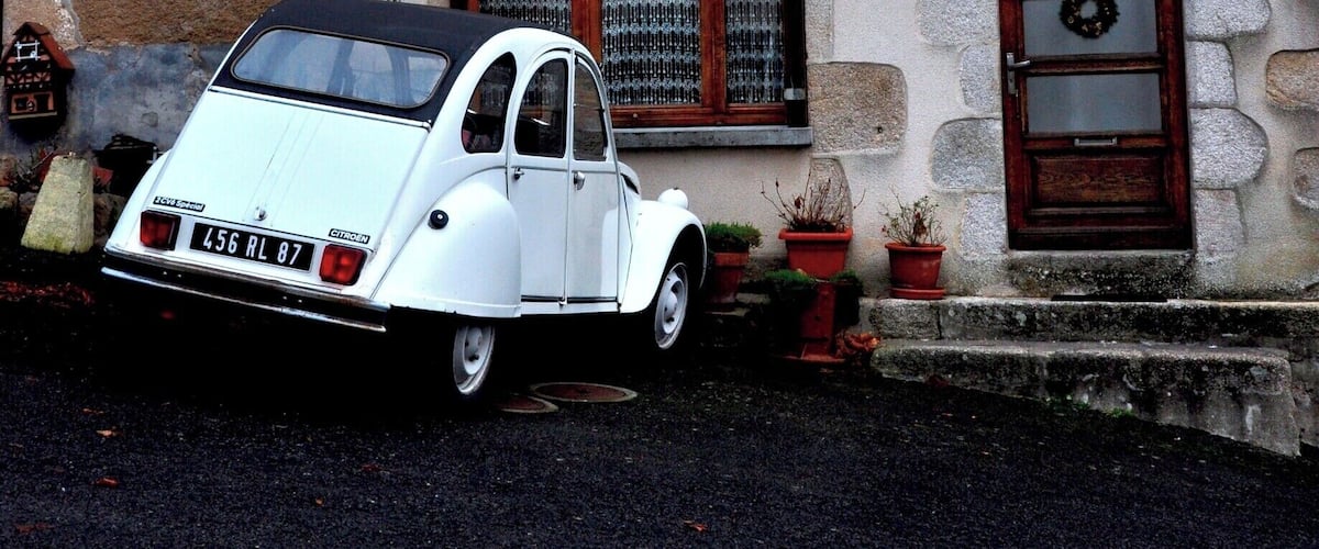 The French really do value their heritage, which can be seen at every corner -- whether it's a shop, a house, the fact that they put their powerlines underground - or the number of these fabulous little classic Citroens you see around. The model is 2CV, but you have to say it in the French way (which sounds something like 'der zher ver').