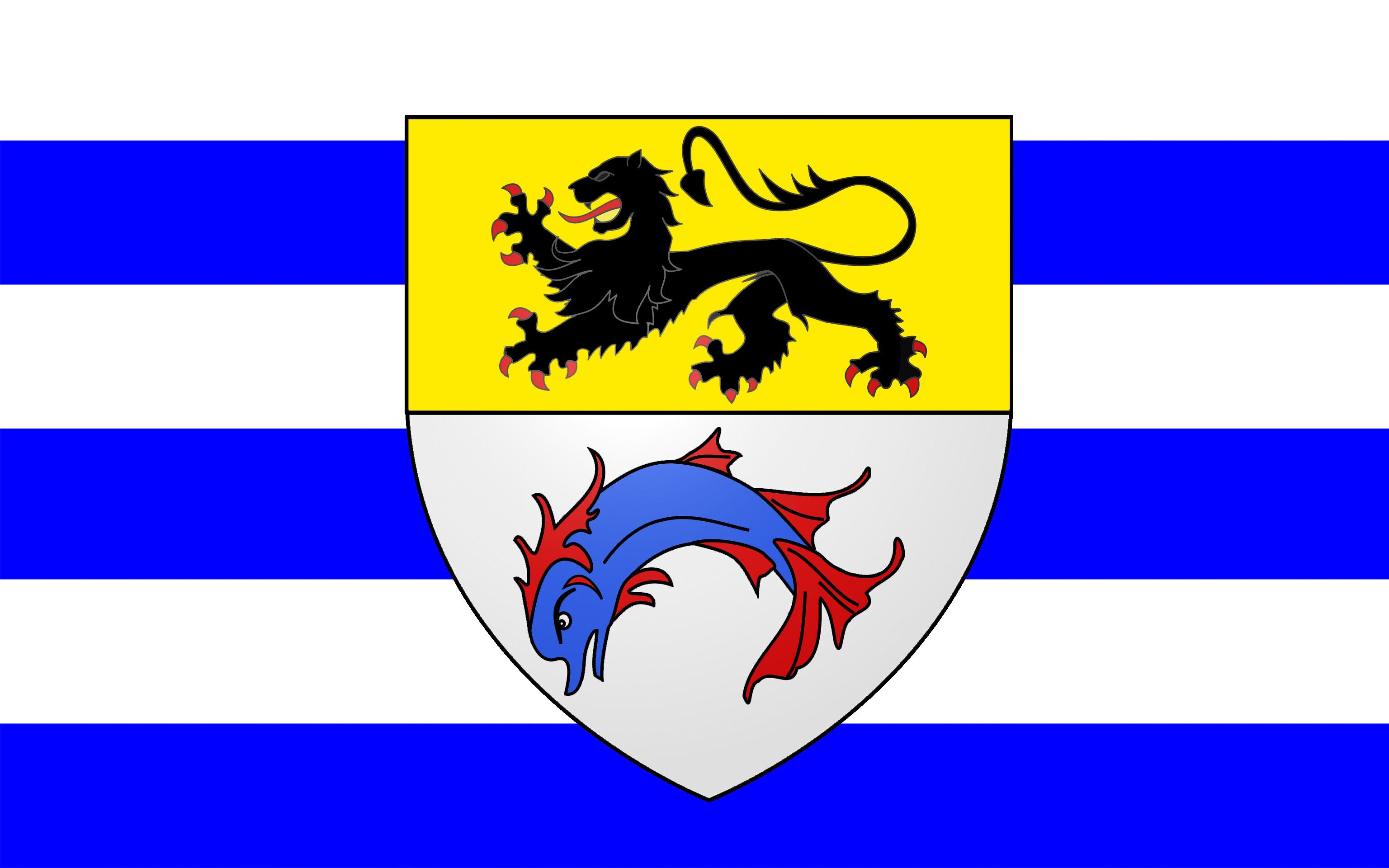 Flag of Dunkirk, France