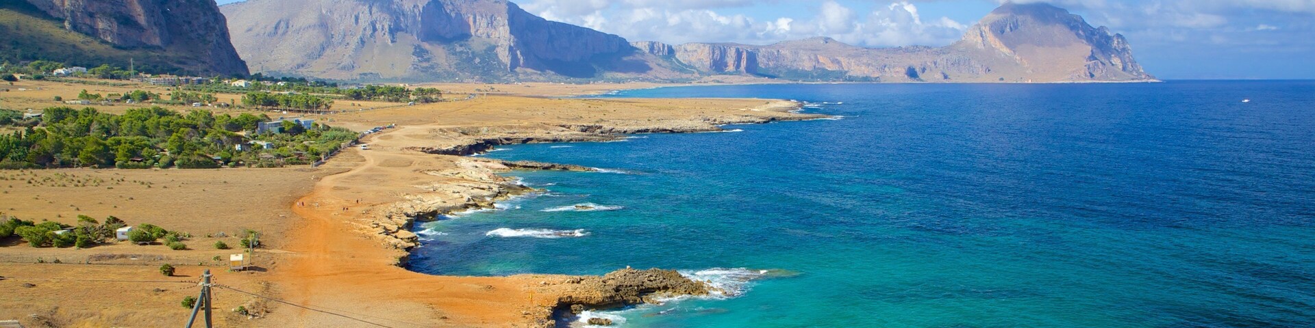 Trapani featuring rocky coastline and landscape views