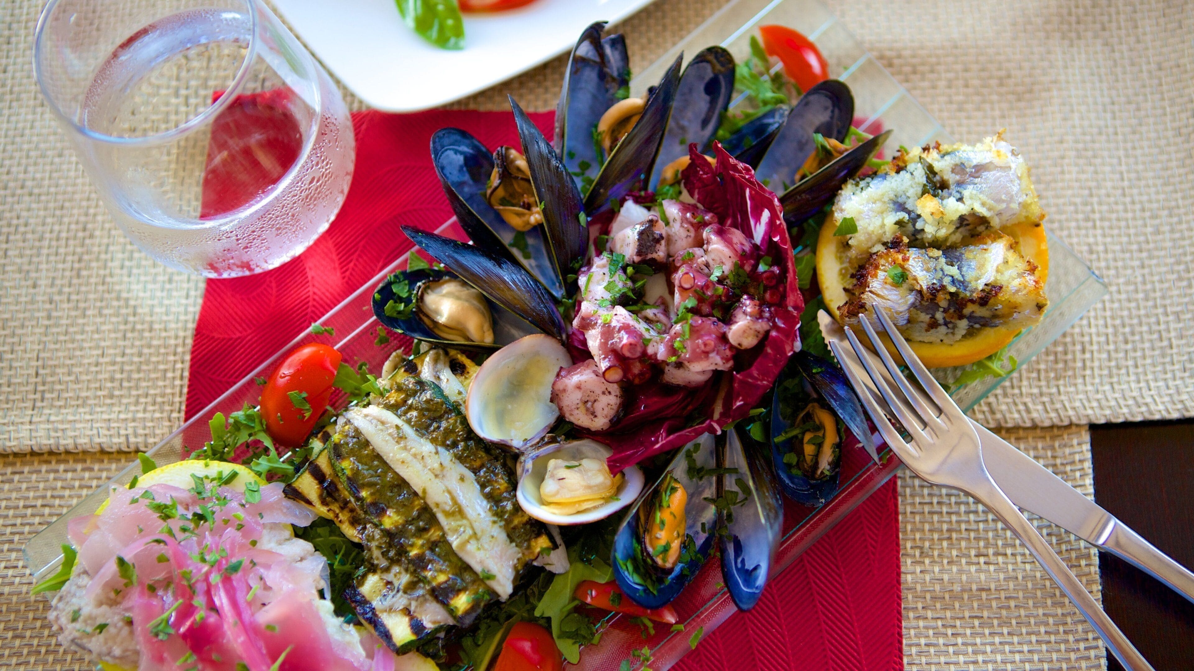 Trapani which includes food and dining out