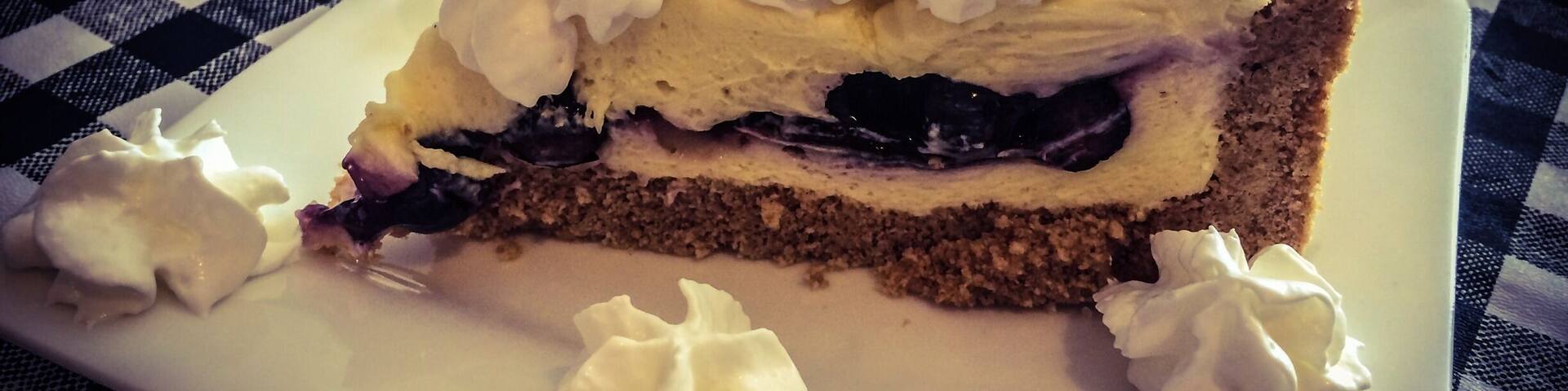 I'm not one to post a lot of food pics, however this lovely piece of lemon blueberry pie is def worth an hour drive to devour. Sernicola's has amazing food and the homemade desserts are to die for. It was a perfect treat after a five mile walk to the Cumberland Tunnel. #foodiefinds