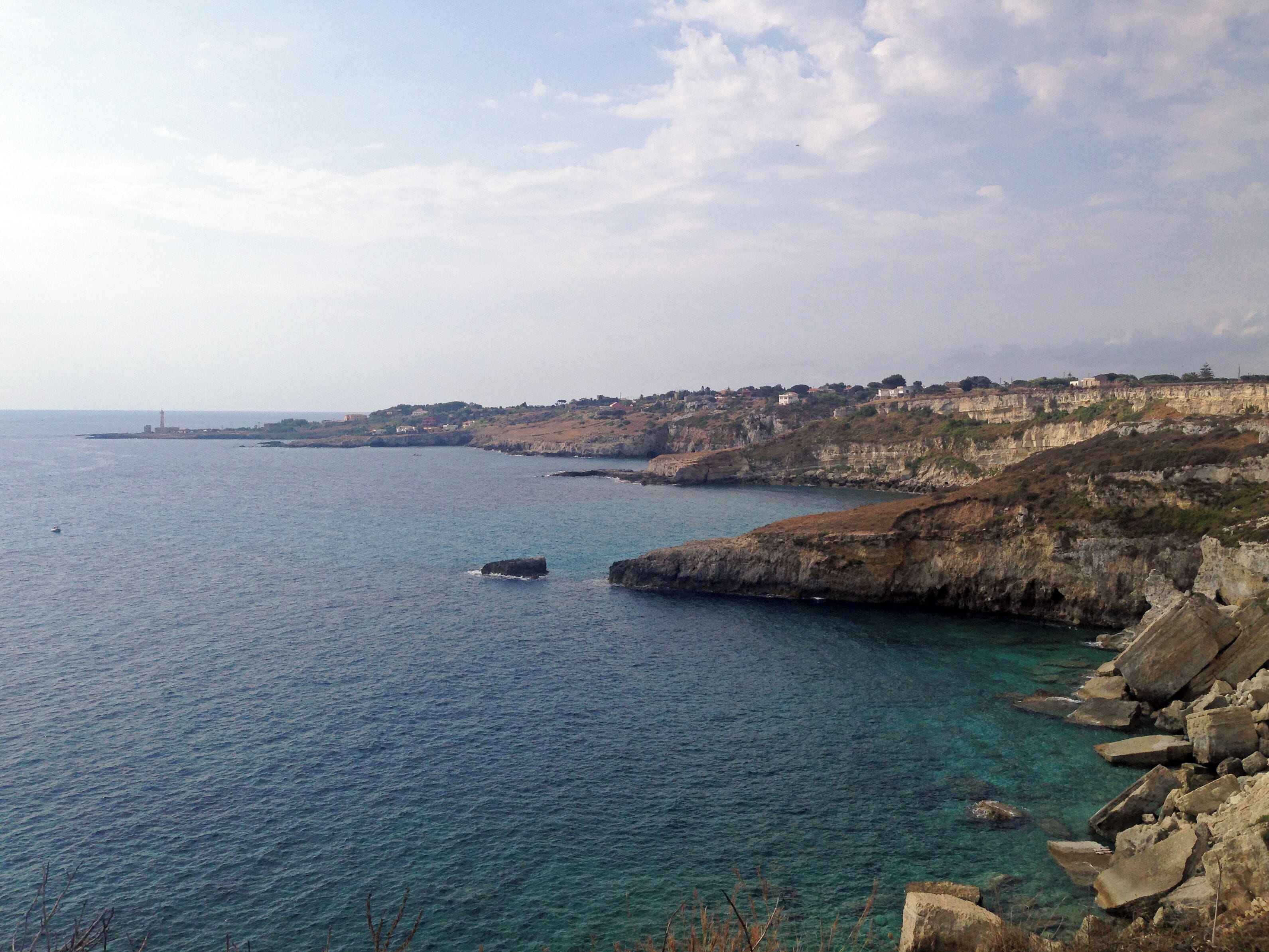 Costa nord da Faro Santa Croce