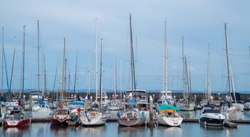 Hervey Bay which includes a bay or harbor
