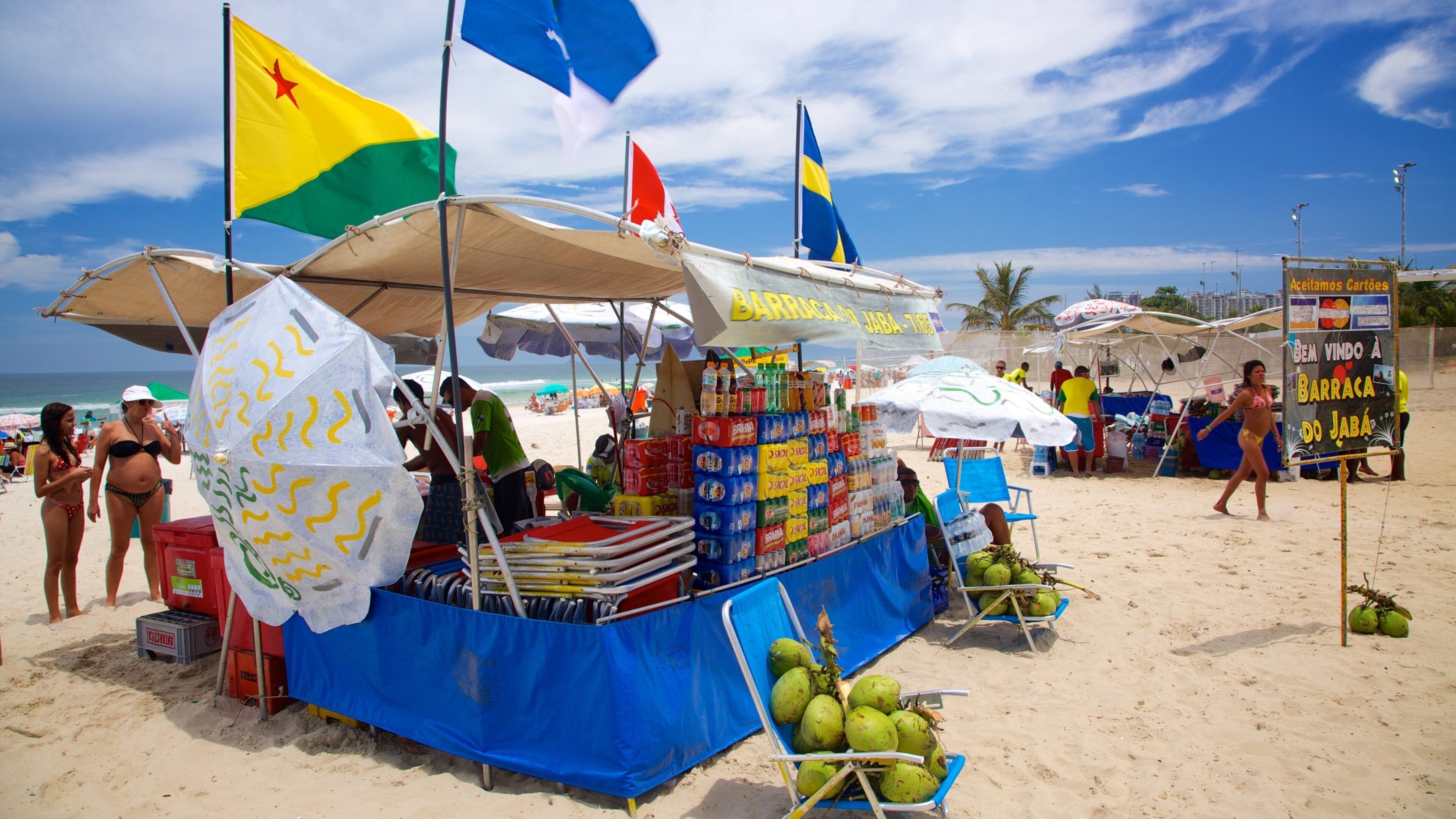 Barra da Tijuca แสดง อาหาร, บาร์ริมหาด และ ชายหาด