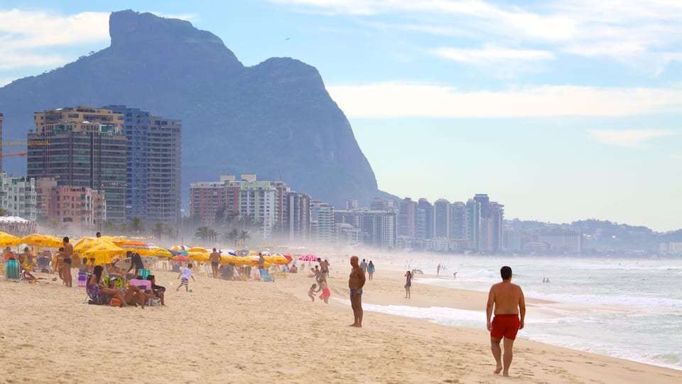 Barra da Tijuca das einen Sandstrand